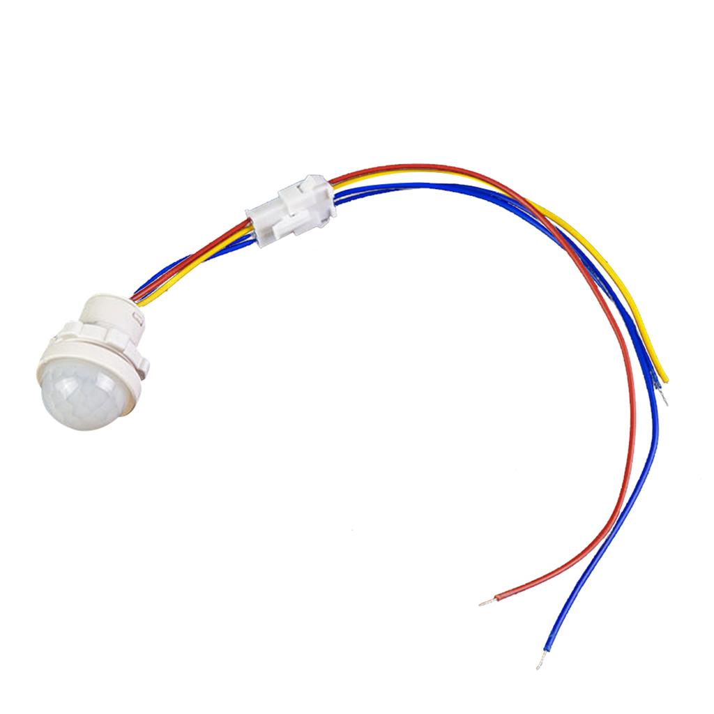 Infrarot-Bewegungssensor-Modul PIR LED-Sensoren mit Kabeln 120°/3-5m Erfassungswinkel und -entfernung Geeignet als Einweihungsgeschenk