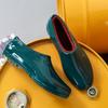 Low-top rain shoes water shoes rain boots rubber shoes women's kitchen non-slip work waterproof shallow mouth adult flat bottom short overshoes summer
