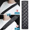 2Pcs Universal Car Seat Belt Cover Adjustable Soft Plush BackPack Strap Kids Adults Car Seat Belt Shoulder Pads Auto Accessories