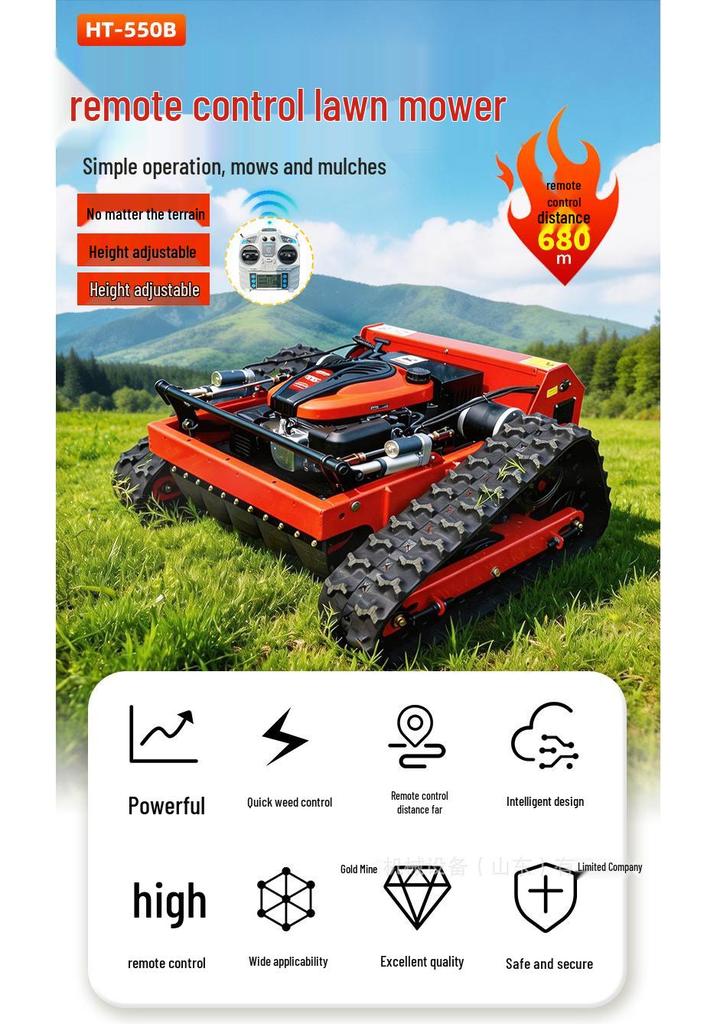 Multi-function Remote Weeder & Lawn Mower for Chile: Garden, Wasteland & Park Grass Shredder