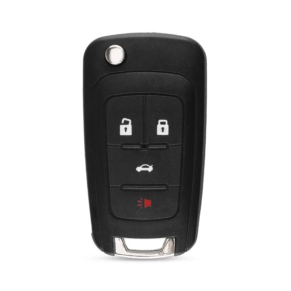 Modified Folding Remote Car Key Shell For Chevrolet Cruze Epica Lova Camaro For Opel Vauxhall Insignia Astra Mokka For Buick