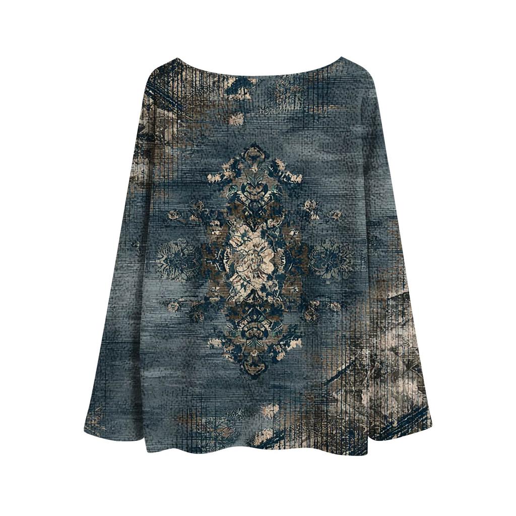 Dámský lehký svetr s kulatým výstřihem, ležérní pletený pulovr s dlouhým rukávem