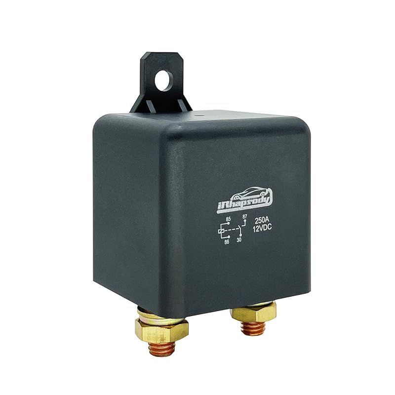 irhapsody Relay 120A, 12V Continuous Duty SPST 4-pin High Power Relay