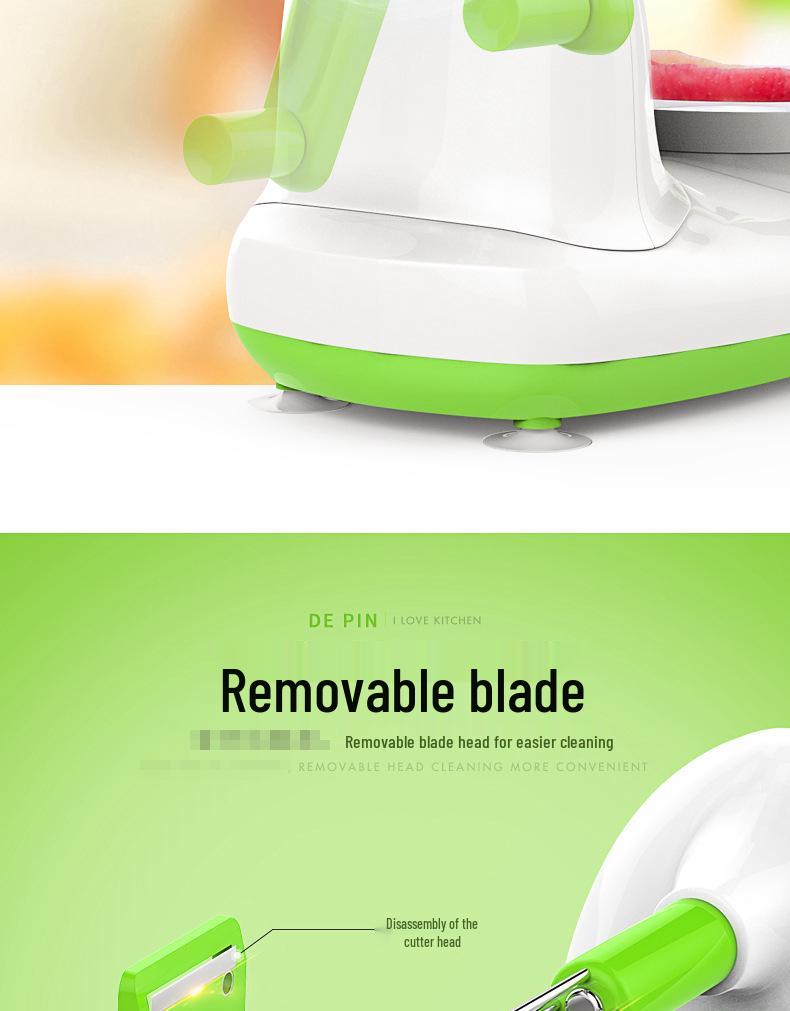 Hand-Crank Automatic Fruit Peeler: Apple and Pear Peeling Knife