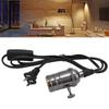 E27CelsiusE26 Vintage Pendant Lamp Socket Decorative Retro Hanging Light Holder with Plug