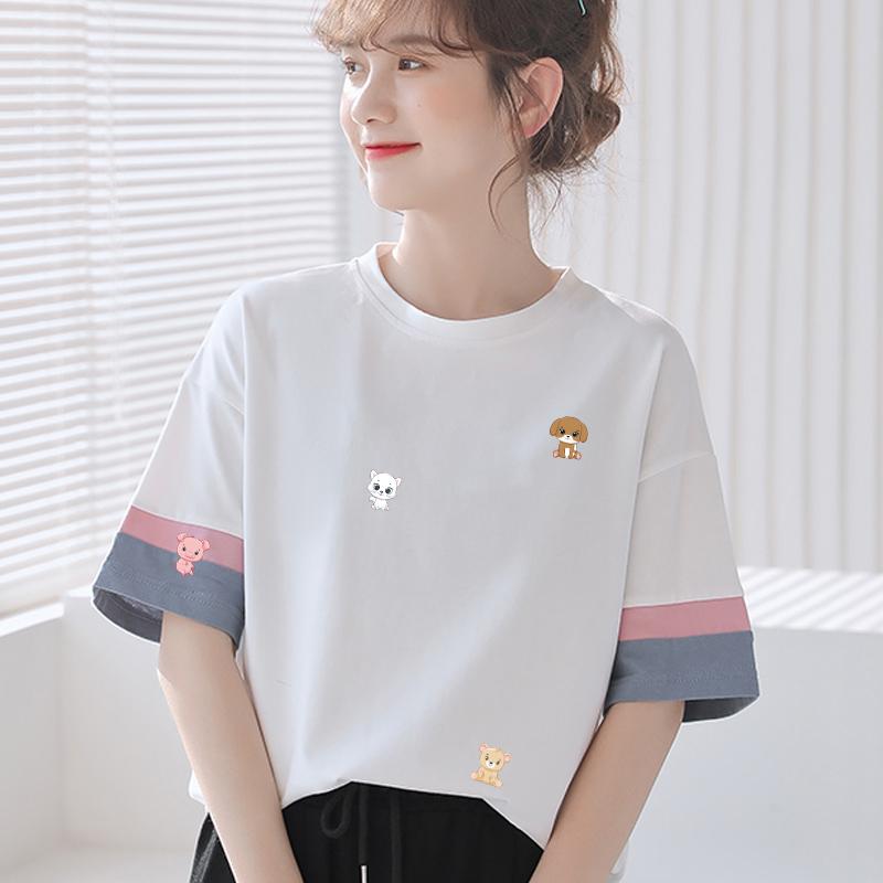 Little Animals Sheet Custom Iron On Transfer Easy To Cut Parches Ropa Clothes Stickers Diy T-Shirt Jeans Heat Transfer Sticker