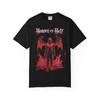 Camiseta Gráfica Cielo vs Infierno, Camiseta Genial Unisex, Camiseta Alternativa, Moda para Festivales de Música, Idea de Regalo Atrevida, Declaración de Streetwear