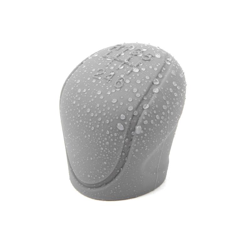 1Pc Manual 6-Speed Car Interior Accessories Car Silicone Gear Shift Knob Cover Gear Shift Non-Slip Grip Handle Protective Covers