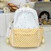Schoolbag new polka dot personalized backpack cute simple high value girl feeling schoolbag fresh junior high school student backpack
