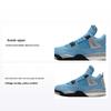 Air 4 Retro PS University Blue Barnskor Tech-Grey Vit Svart BQ7669-400
