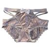Lady Summer Pure Desire Sexy Lace Satin Comfortable Hollow Low Waist Triangle Briefs