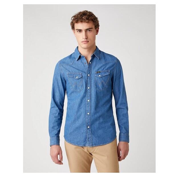 Рубашка Wrangler LS WESTERN SHIRT EU M