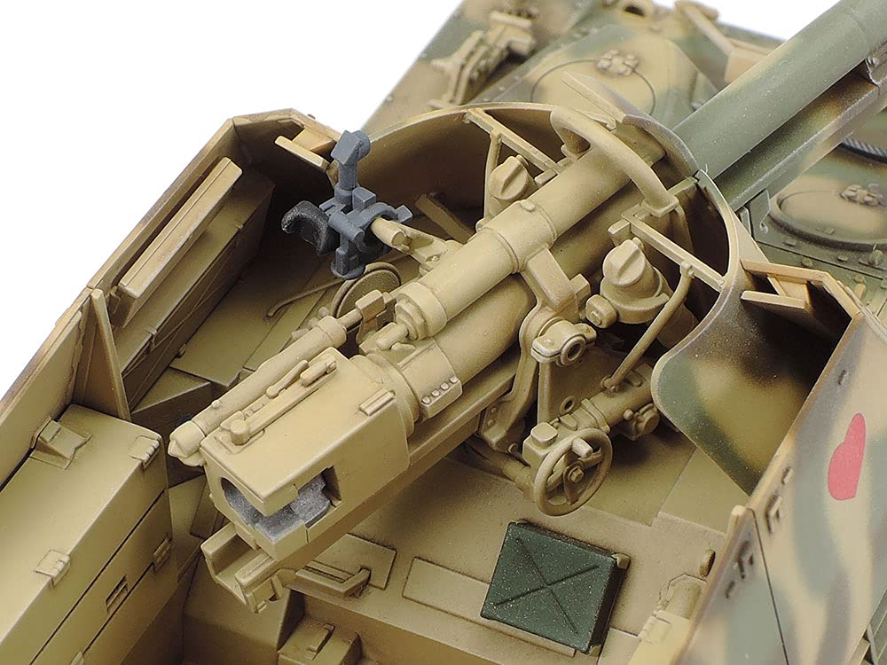 TAMIYA Military Miniature Series German Heavy Gun Nashorn Plastic Model 32600 1/48 No.100 Anti-Tank Self-Propelled (Tank)