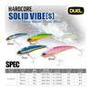 DUEL Hardcore Solid Vibe (S) Vibration (Seabass/Rockfish) 55-85mm 15-35g Root-avoiding Solid Body Lure Wire-through Structure