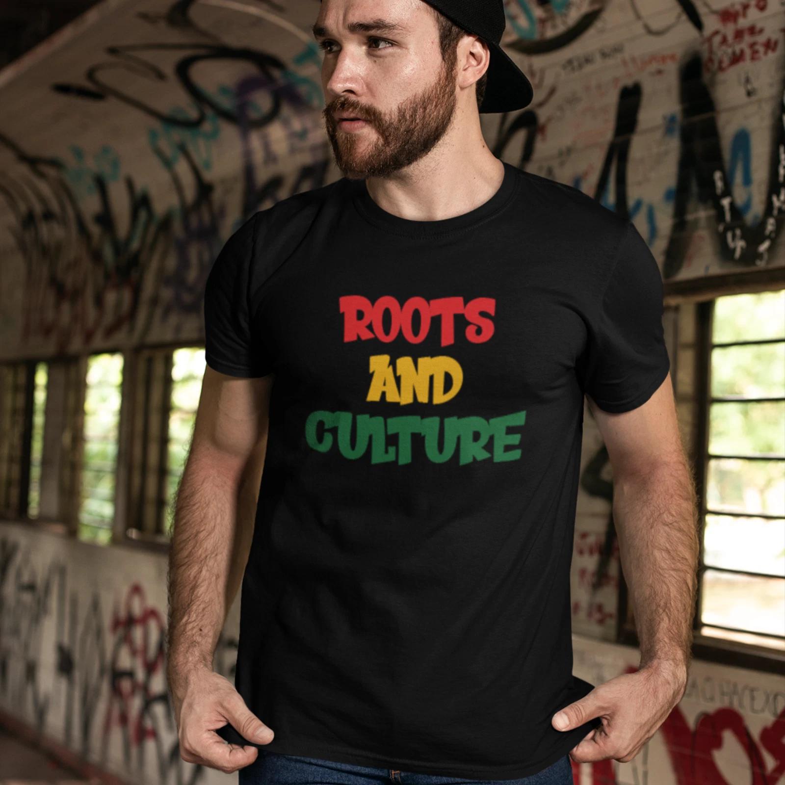ROOTS AND CULTURE - T-Shirt Reggae Dub Roots Ska Dancehall DJ Tubby Studio one M