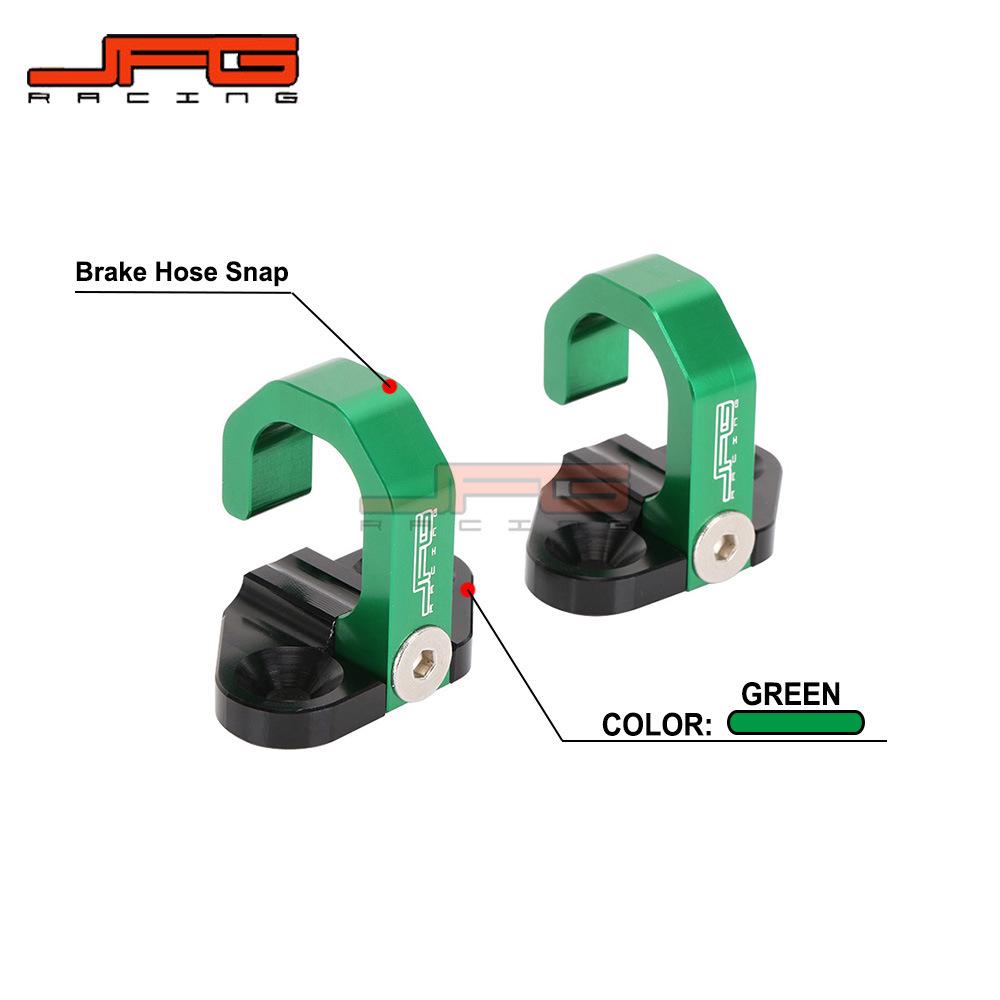 CNC Aluminum Oil Line Clamp for KX85/250, KLX250/650 Off-Road Motorcycles