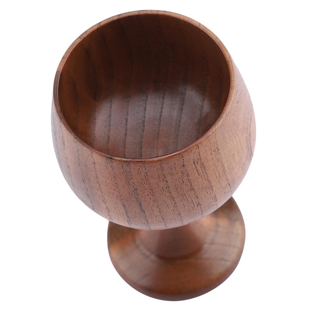 Healthy Wooden Cup Elegant Coffee Wine Grape Drinking Cups Multi Functional Wood Mug
