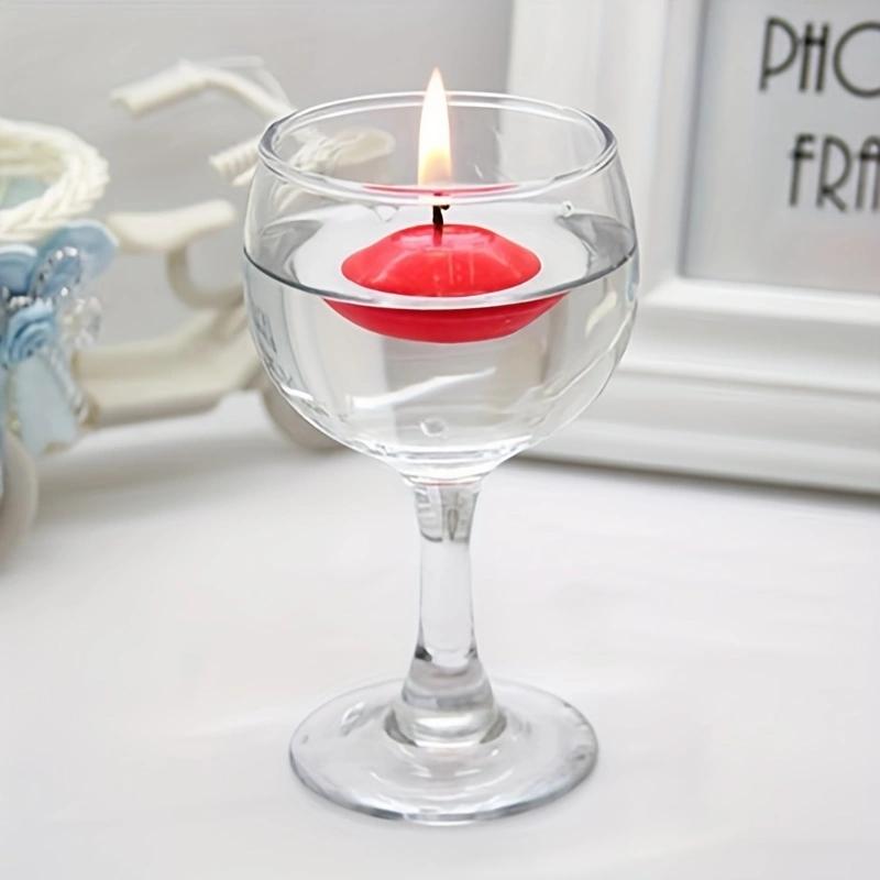10Pcs Romantic Decor Floating Candles Round Smokeless Candles Wedding Party Home Hotel Decor Props