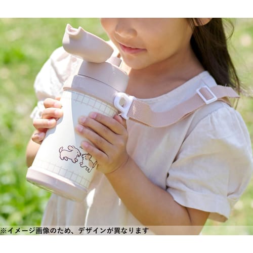 Reach Will Stainless Steel Kids' Thermos, 600ml, Penguin and Dolphin Design, RYI-KS60BL