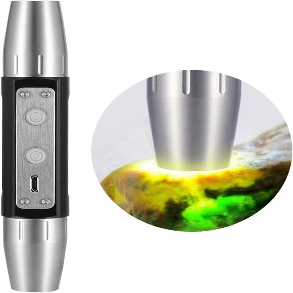 5.79×1.10×1.10in Jade Appraisal Flashlight Jewelry Detector Lamp For Jewelry Detection