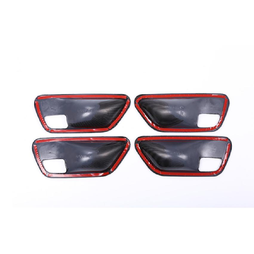 ABS Carbon Fiber Door Handle Sticker Fit for BMW 3 4 Series F30 F32