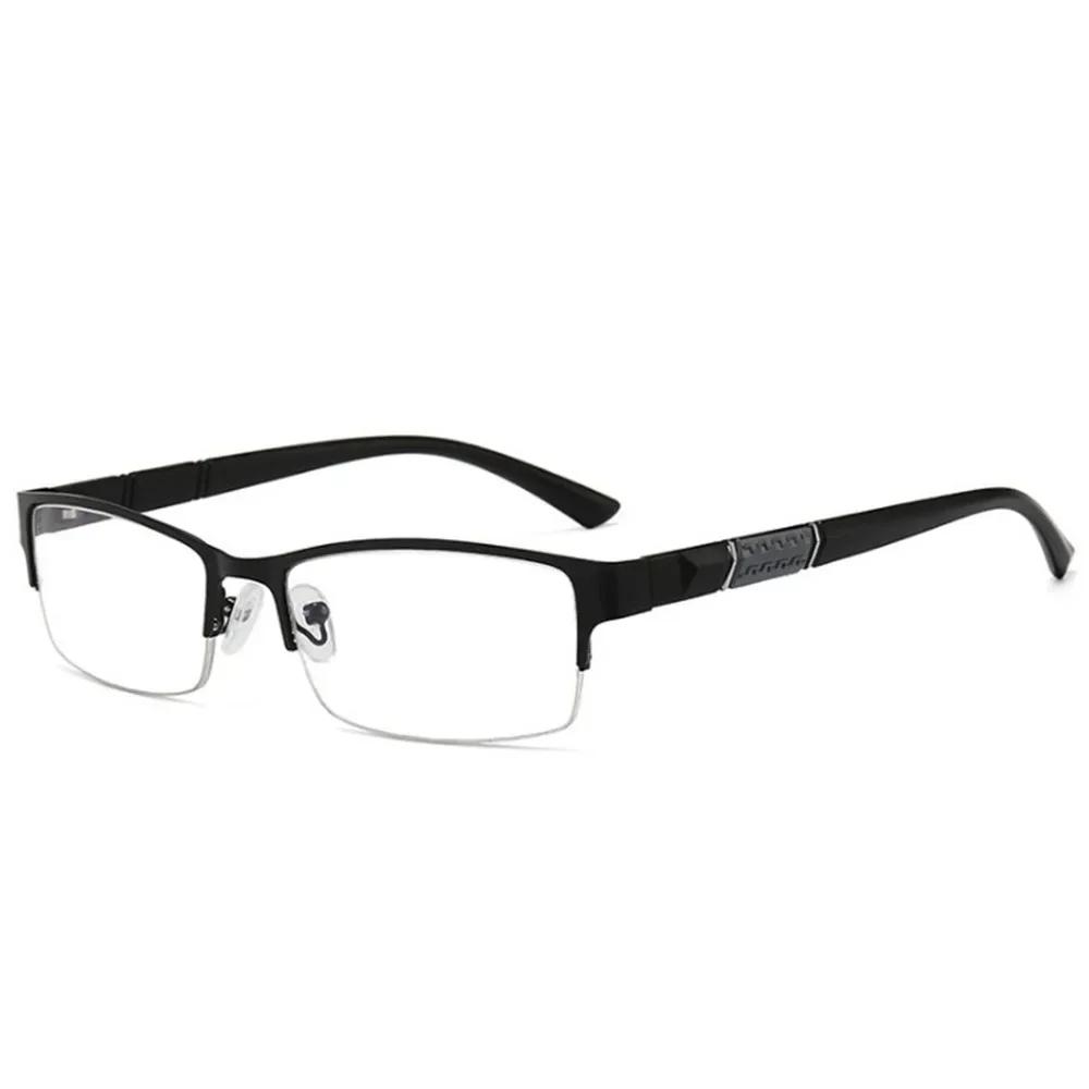 New Half Metal Frame Nearsighted Glasses Unisex Prescription Myopia 0 -0.5 -1 -1.5 -2 -2.5 -3 -4 -5 -6 Unisex Lentes Para Hombre