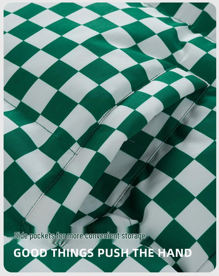 Unisex Gruba Bawełniana Kurtka Zimowa z Kołnierzem Stojącym - Luźny Krój dla Par