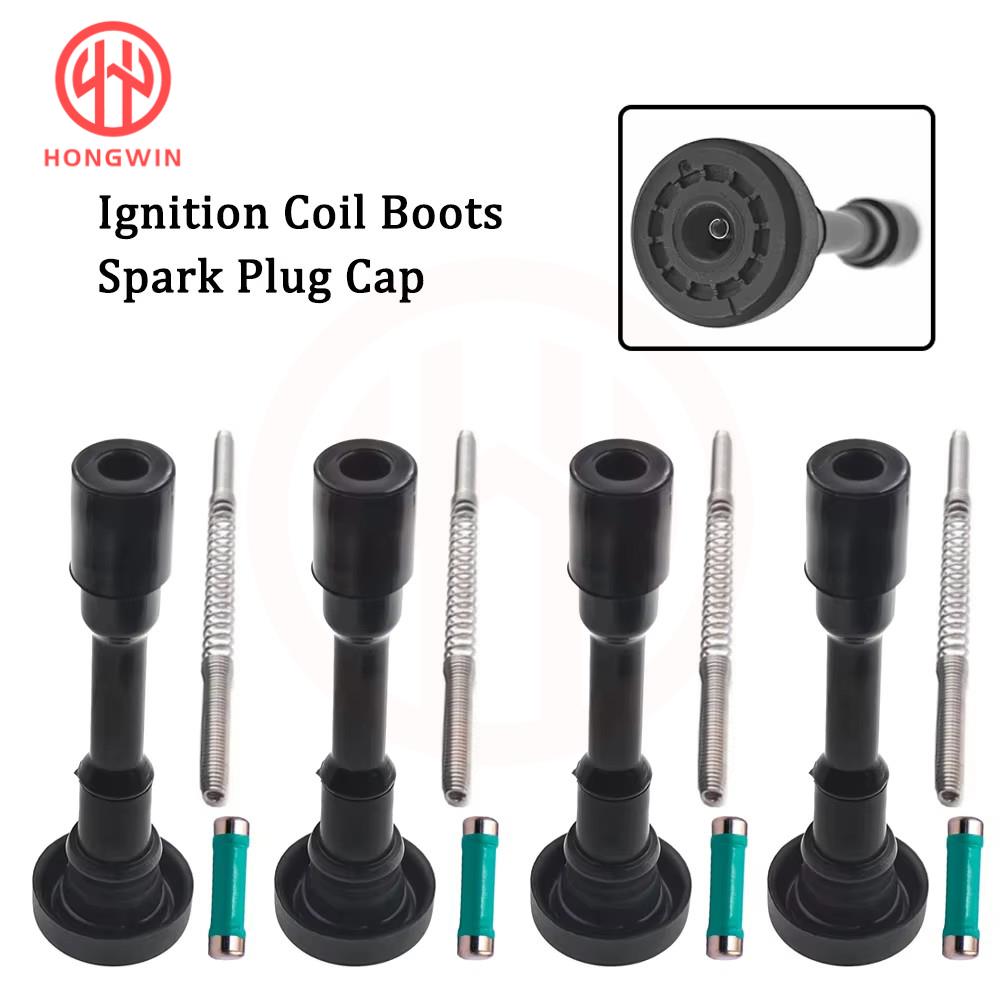 Ignition Coil 33400-65G00 For Suzuki Esteem Baleno Aerio 1.3-1.8L 1995-2007 OEM 3340065G00 33400-65G01 33400-65G02 RUBBER 4 SET