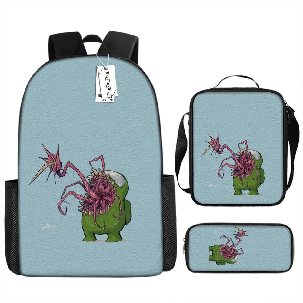 Our Middle School Student Schoolbag Cartoon Schoolbag Children's Backpack Satchel Animation