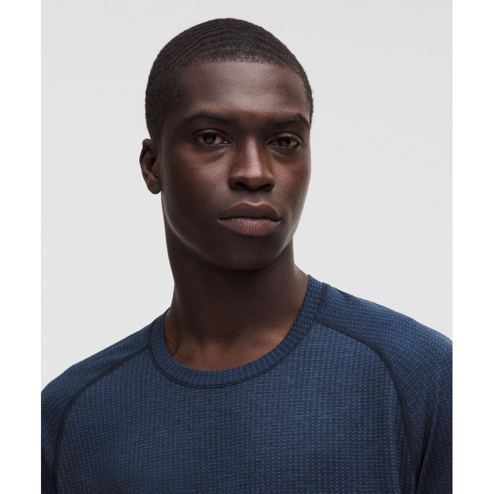 Lululemon Metal Vent Tech Long Sleeve Shirt Mineral Blue True Navy