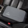 YVLX7 1Pcs Car Emblem Suede Armrest Box Pad Soft Mat For Lexus ES RX NX LS UX LM LX GX LC RZ IS CT GS RC HS SC IS300 RX350 LS500 LX600