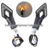 Universal Motorcycle LED Turn Signal Lights - Amber, 12V DC