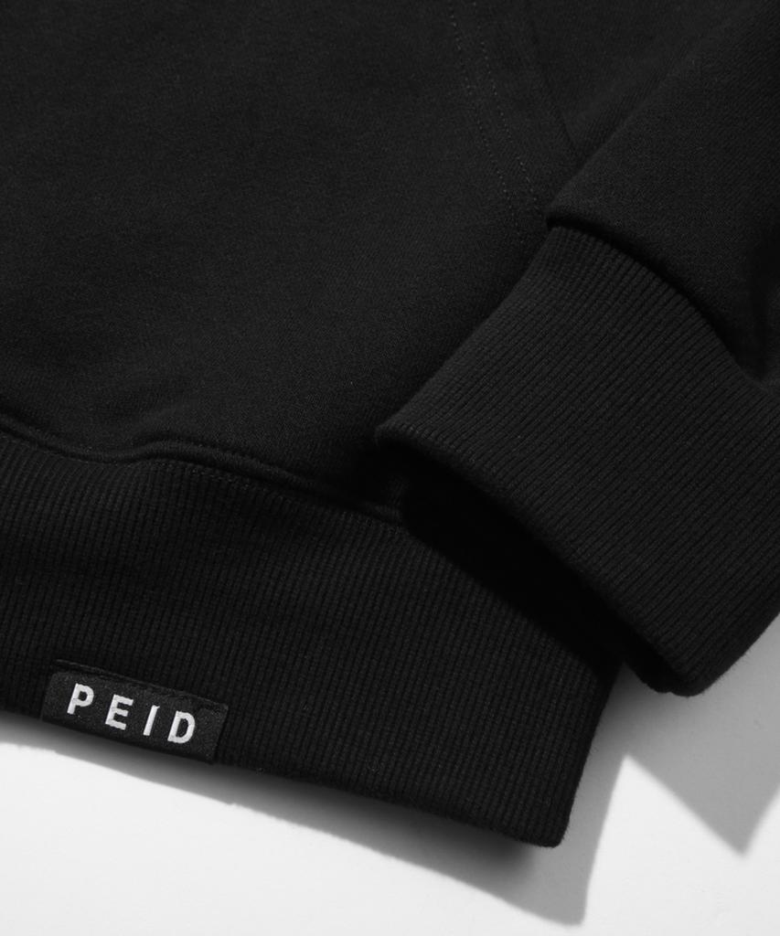 Pd Starbunny Crop Hoodie - Black