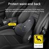 Car Electric Massage Neck Pillow Cushion Vibration Headrest Support Lumbar Seat Back Cushion Vehicle Supplies Travel Assecories
