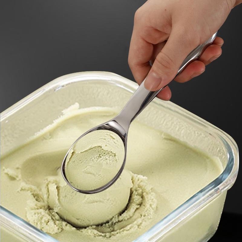 Cuchara para Helado y Fruta de Acero Inoxidable 304
