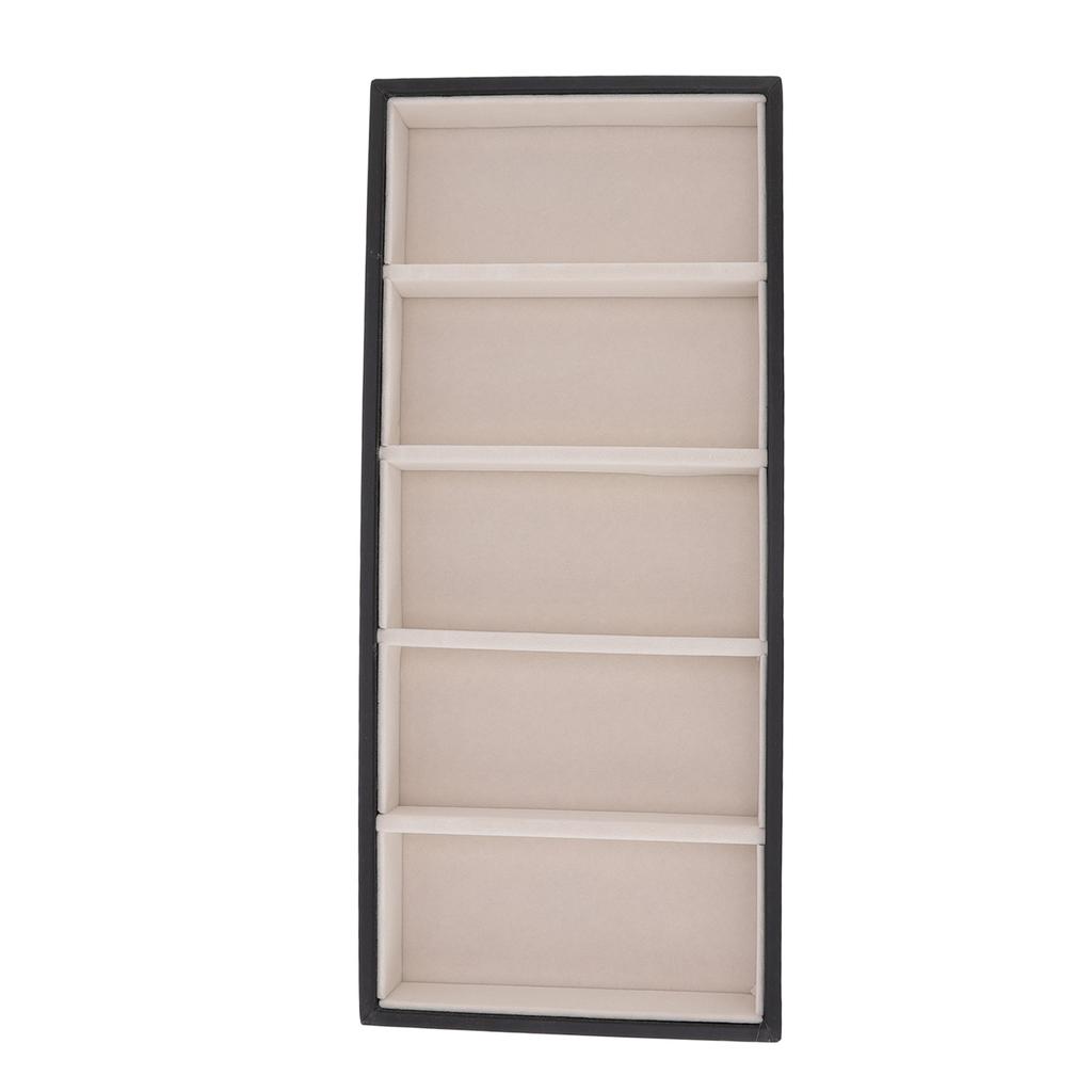 5 Grid Glasses Case Multifunction Space Saving 5 Slot Sunglasses Holder Storage Box