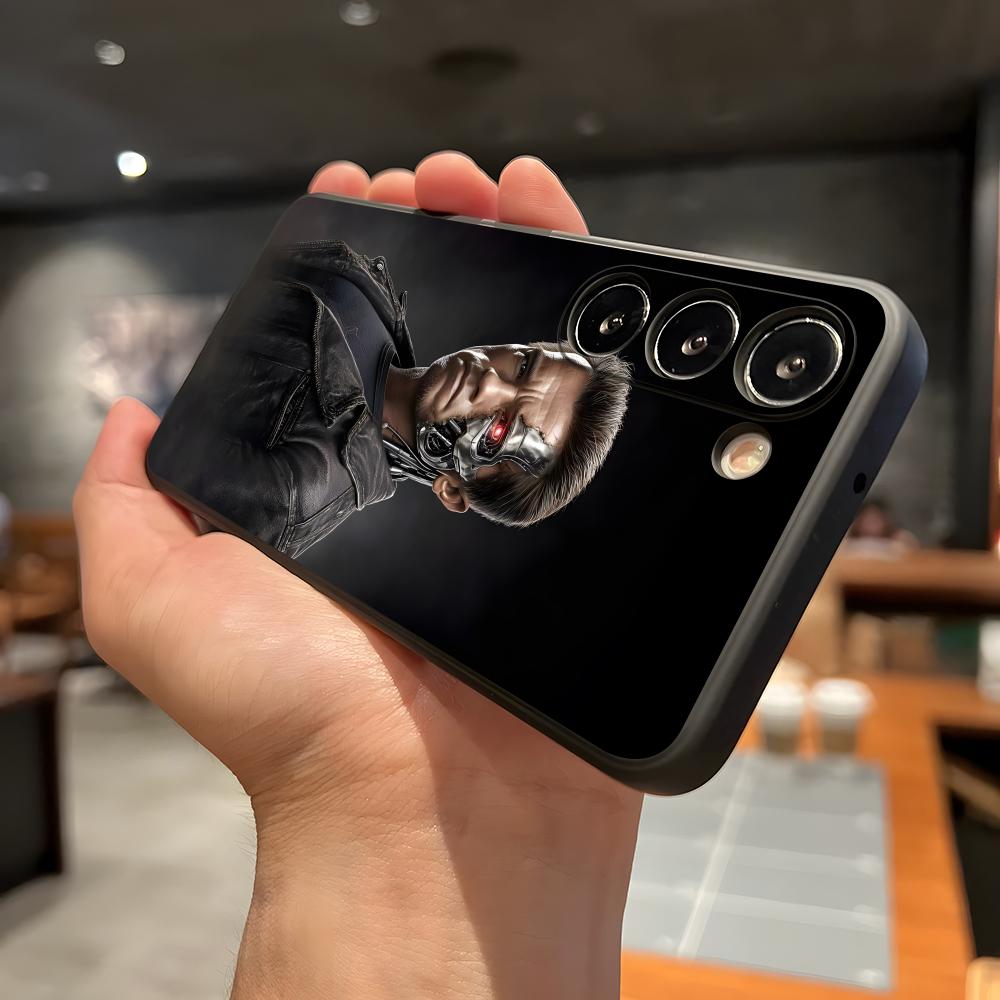 Movie The T-Terminator Phone Case For Samsung A56 A36 A26 A16 A15 A25 A35 A55 A14 A34 A24 A54 Black Soft Shell