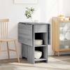 Dining Table 115 x 70 x 75 cm Engineered Wood Sonoma Grey