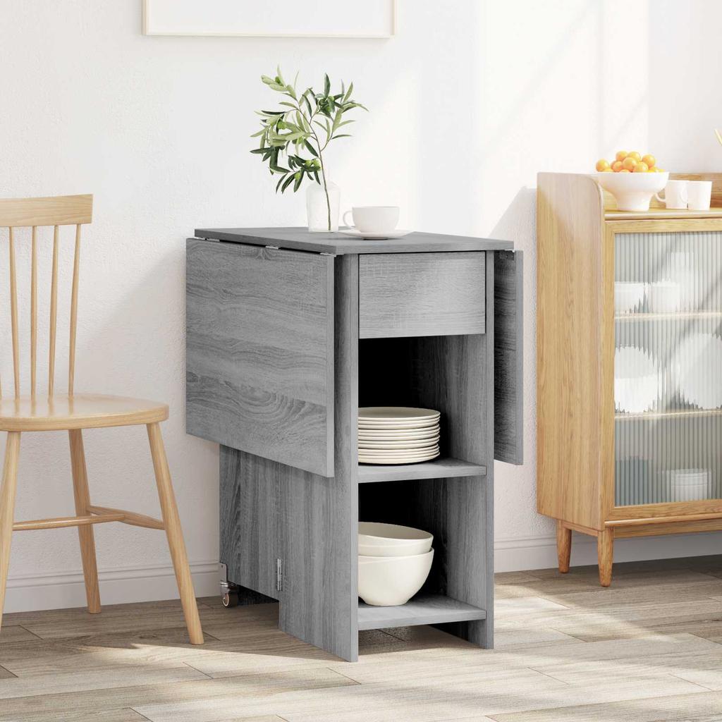 Dining Table 115 x 70 x 75 cm Engineered Wood Sonoma Grey