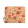 Retro Print Women's Coin Purse and Card Holder - Cork Texture Wallet 2025