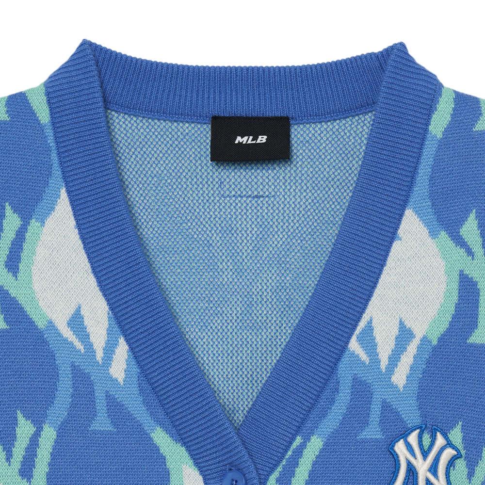 New MLB New York Yankees Knitwear Women's Light Blue 3FKCM0331-50CBL