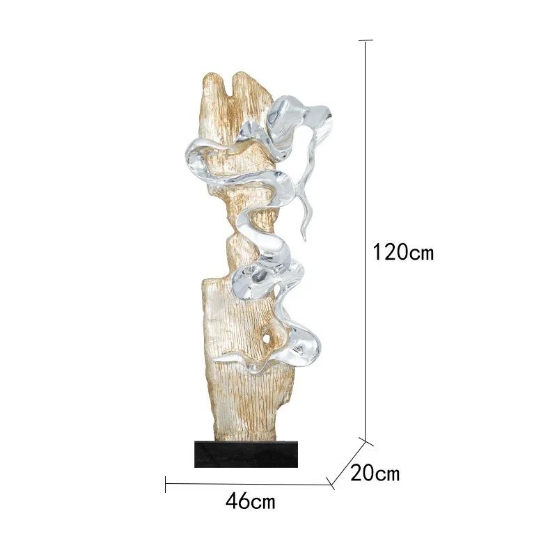 Creative Luxury Sculptures Resin Modern Statues Aesthetic Groot Creative Art Large Ornaments Decorative Statues Hotel Decoration