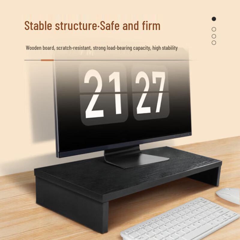 Beifang Monitor & Laptop Riser Desk Organizer