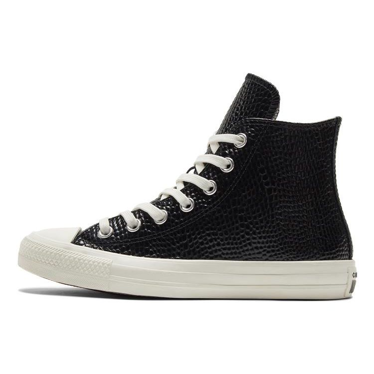 

Converse Chuck Taylor All Star Кожаные Удобные Дышащие Нескользящие Прочные Высокие Кеды для Скейтбординга Женские Кроссовки Черные A04264C 35