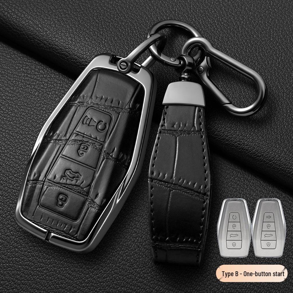 Geely Car Key Case & Protective Shell for Emgrand, Xingrui, Boyue Pro, Xingyue L, Vision X3/X6, Binyue Models