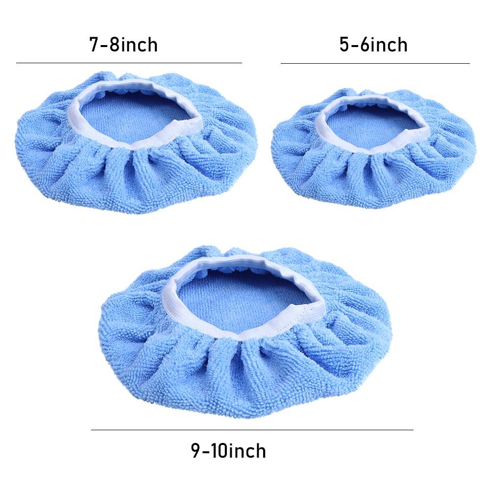 Polishing Terry Cloth Waxing Bonnet Waxing Cloth Cover Car Polisher Pad Polishing Bonnet Buffer Pad