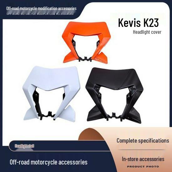 

Headlight Cover & Shell with Bracket for KTM EXC300 & Kewesi K23 (24-26 Models) помаранчевий