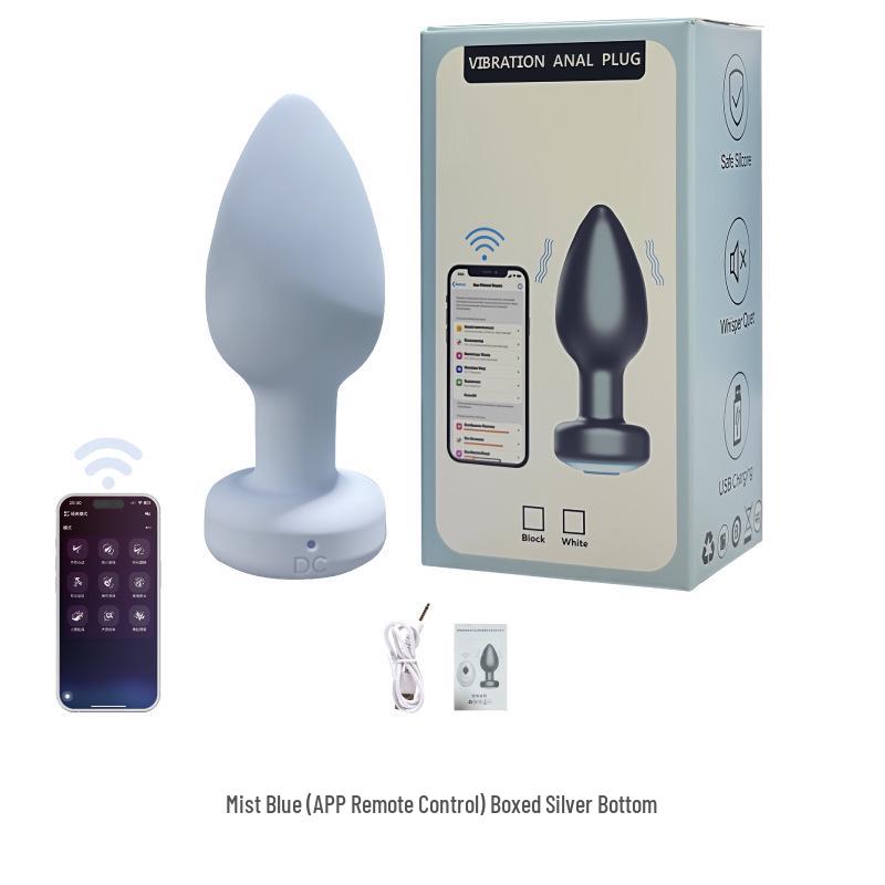 Wireless Remote-Control Mini Butt Plug Vibrator for Men & Women