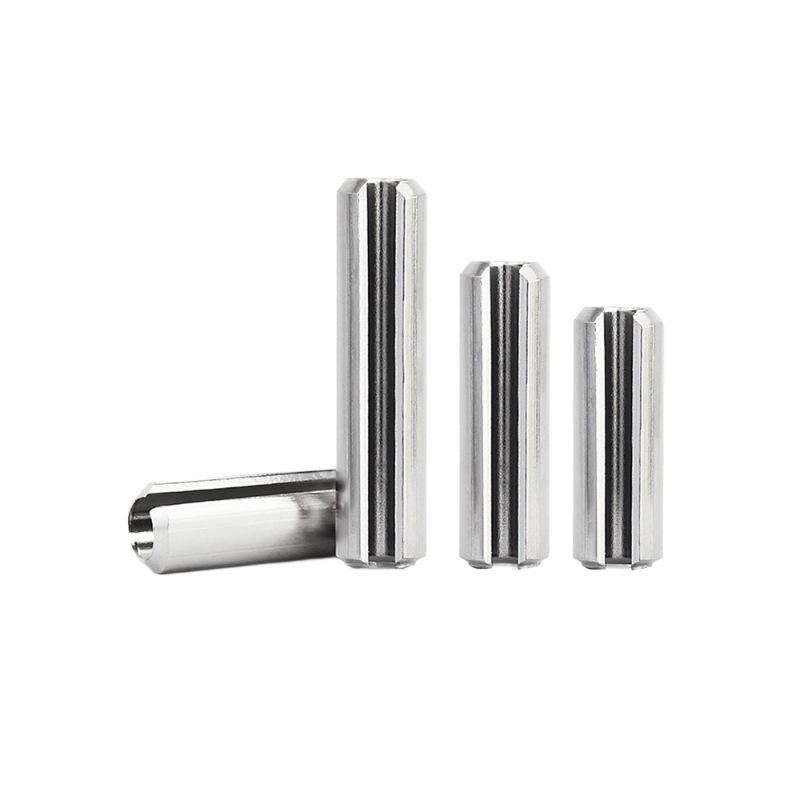 304 Stainless Steel Slotted Spring Pin, Cylindrical Shaft Pin, Locating and Hollow Pin (M5-M12)