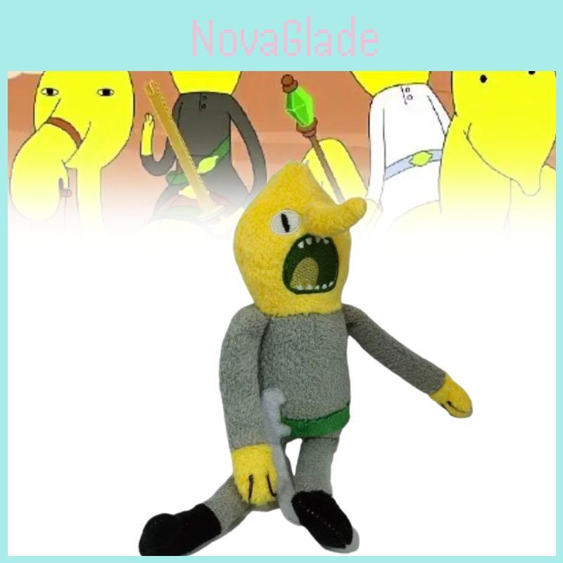 Adventure Time Earl Of Lemon Grab Plush Keychain With Short Plush Material For Collectors